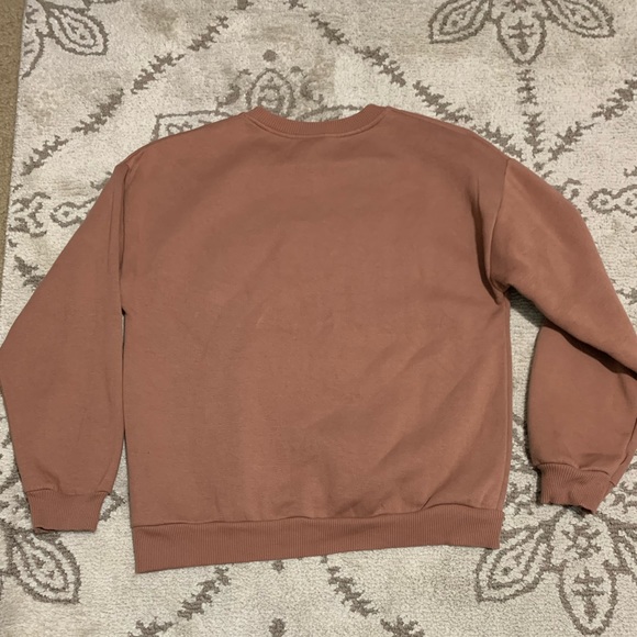 Zara Kids Rhinestone Detail Sweatshirt kid girl size 13/14 used - Picture 2 of 8